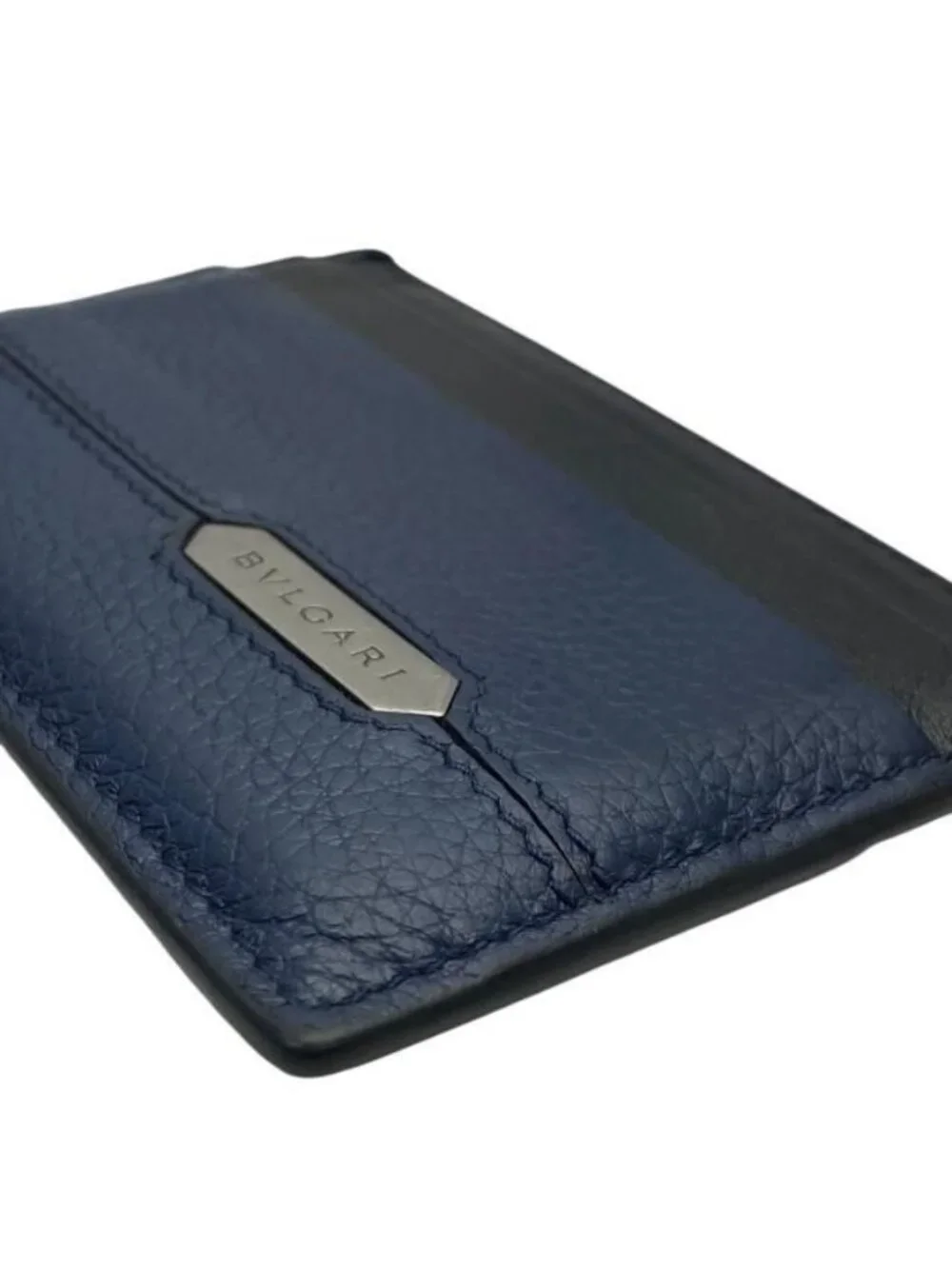 Bvlgari Octo Card Case Pass Business Holder Logo